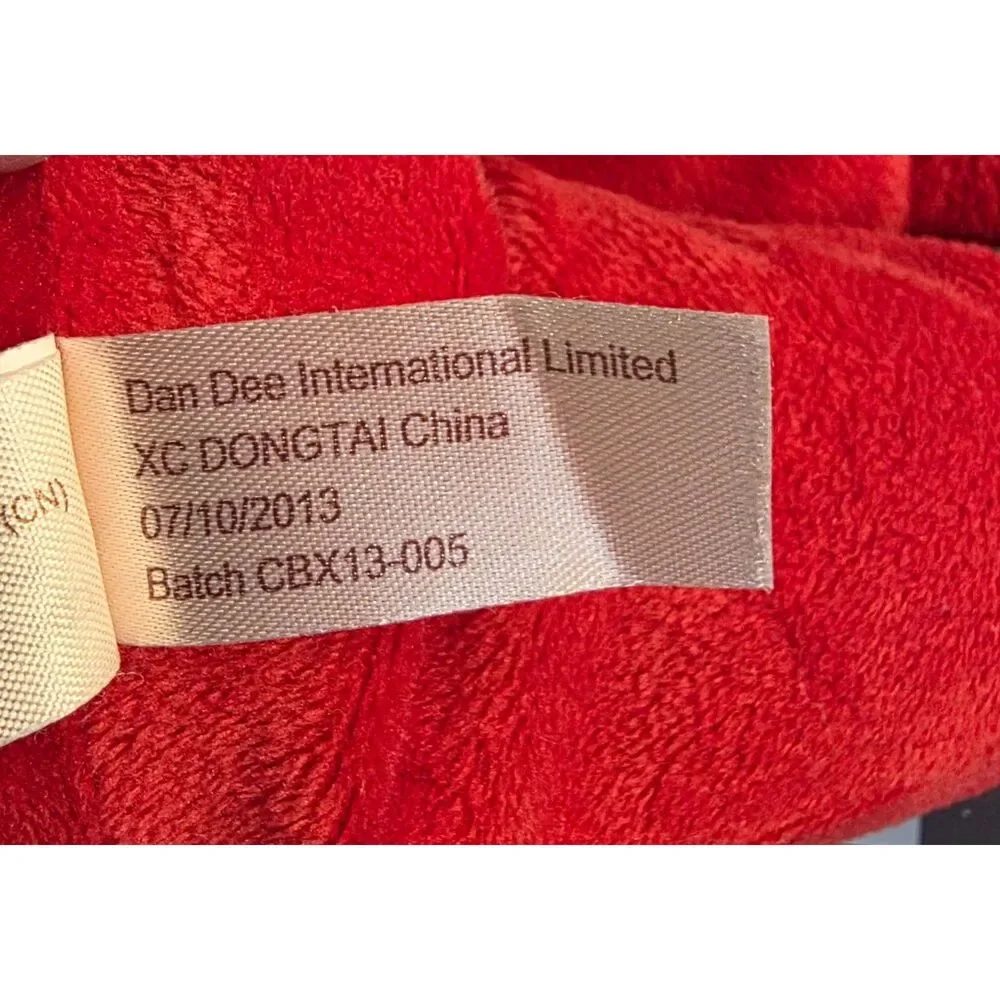 Sock Monkey™ Plush Dan Dee Collector's Choice Red Pajamas Nightcap 15